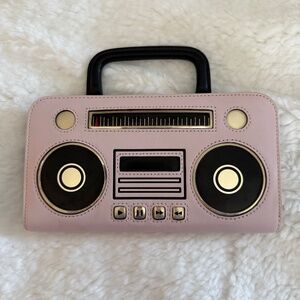 Kate Spade “Turn it Up a Notch” boombox Adelina wallet